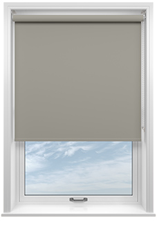 Trinity (Blackout), Oyster Grey - Roller Blind